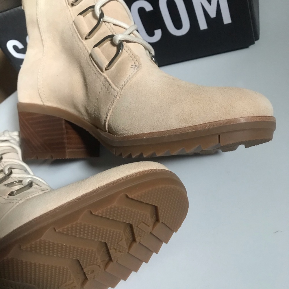 Cate lace natural tan Sorel- New in Box - Picture 3 of 14
